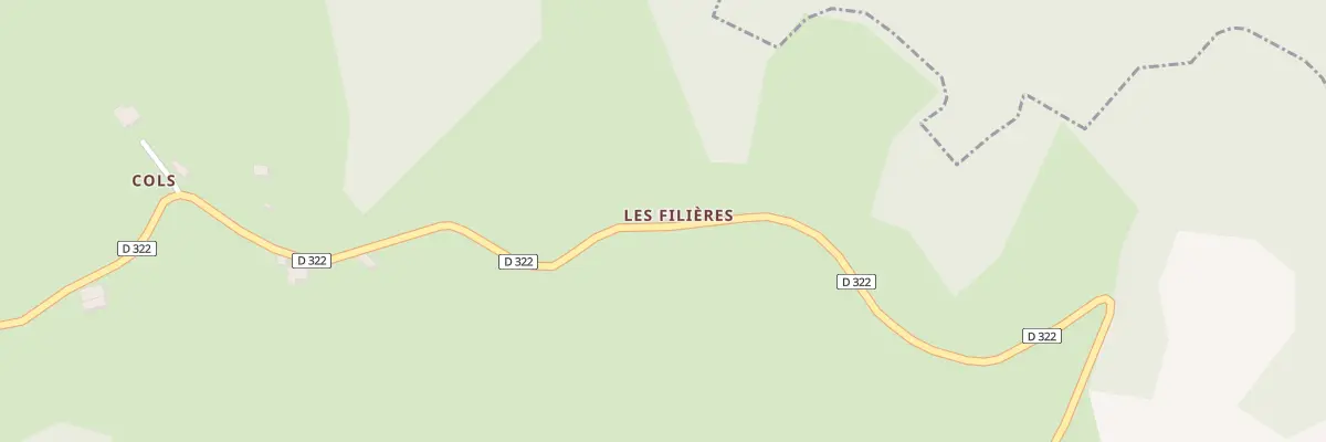 Plan du 6048 Les Fillieres à Moussages