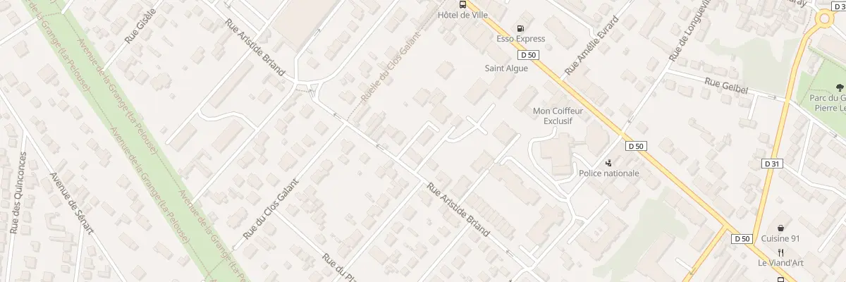 Plan du 65 Rue Aristide Briand à Montgeron