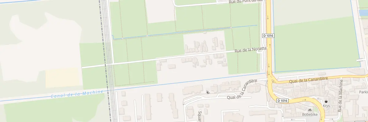 Plan du 21 Rue de la Nonette à Chantilly