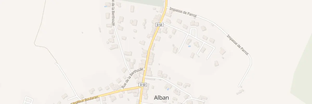 Plan du 20 Av de Saint-André à Alban