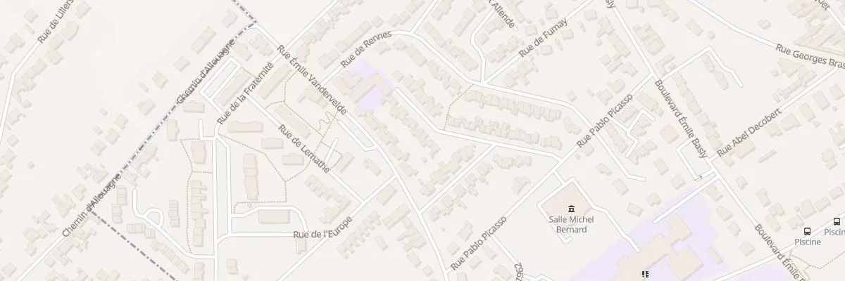 Plan du 23 Rue Malakoff à Auchel