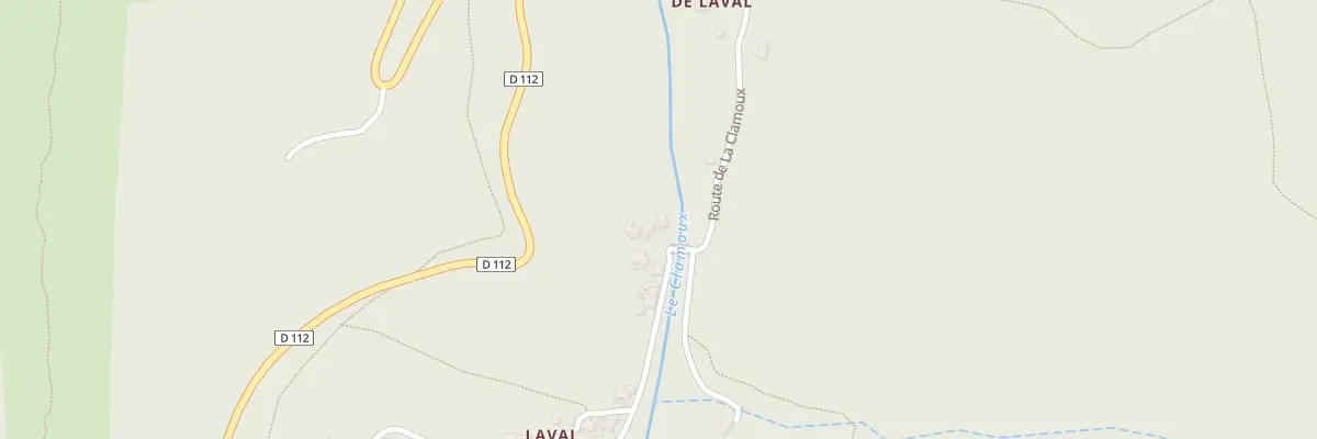 Plan du 5163 Hameau de Laval à Cabrespine