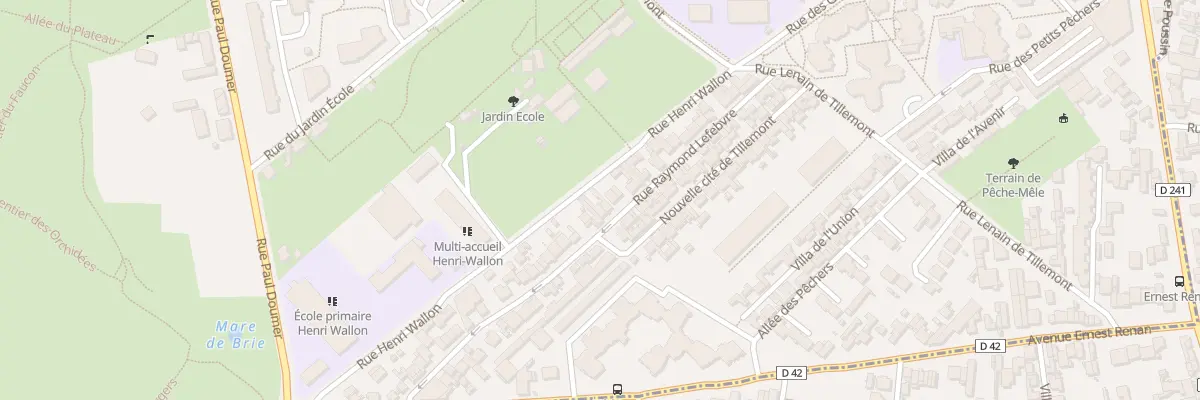 Plan du 30 Rue Raymond Lefèbvre à Montreuil