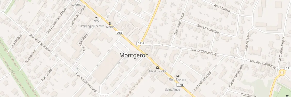 Plan du 97 Av de la République à Montgeron