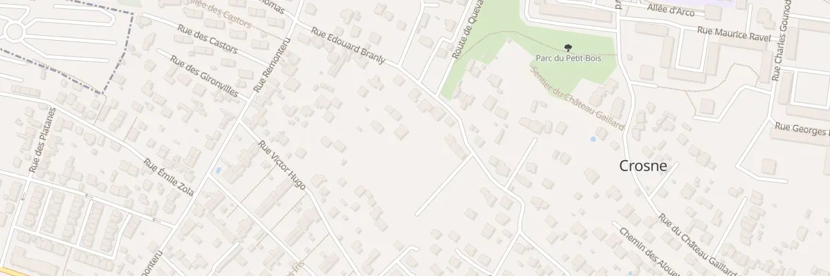 Plan du 63 Rue Edouard Branly à Crosne