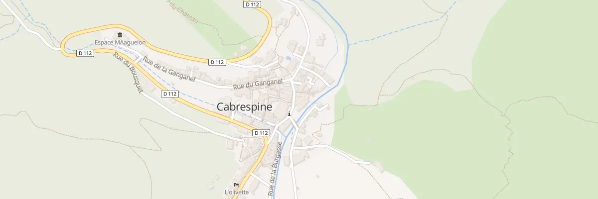 Plan du 2 Rue de l’Escalan à Cabrespine