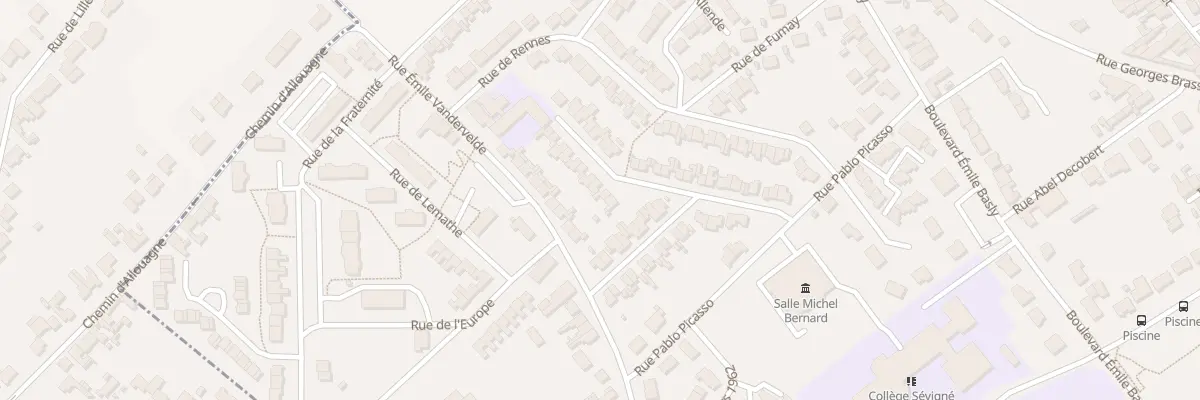 Plan du 21 Rue Malakoff à Auchel