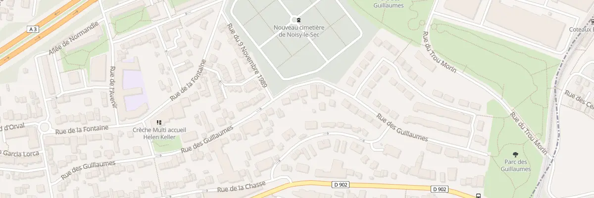 Plan du 102 Rue des Guillaumes à Noisy-le-Sec