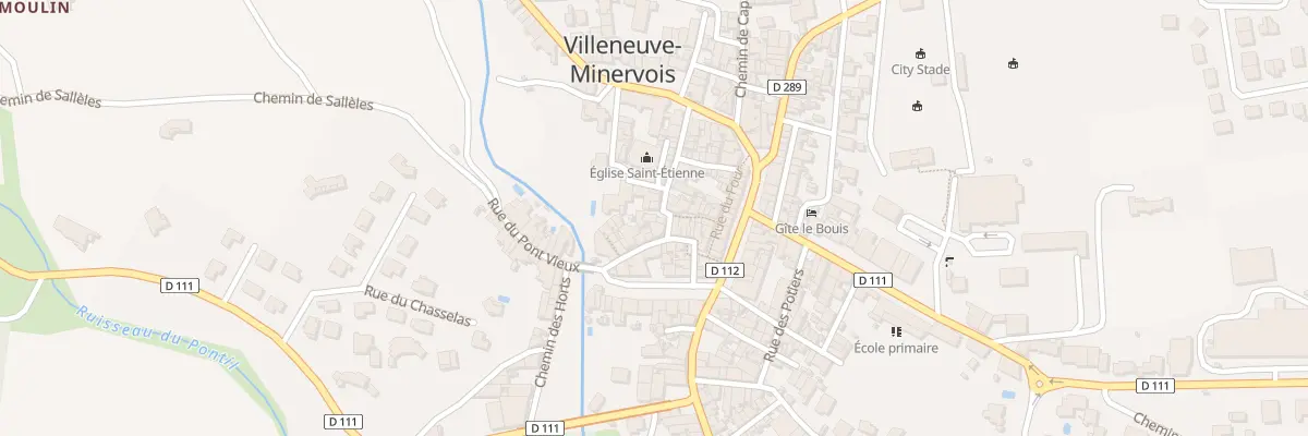 Plan du 30 Rue de la Capellanie à Villeneuve-Minervois