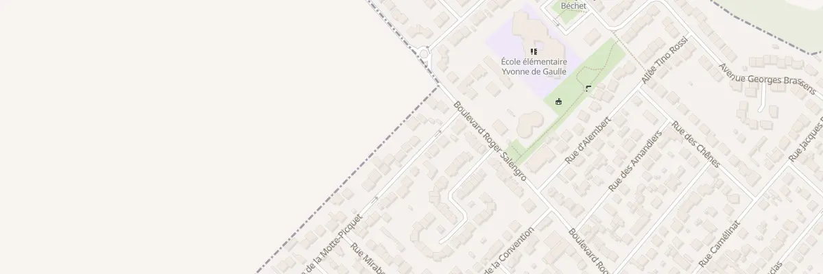 Plan du 41 Rue de la Motte Picquet à Goussainville