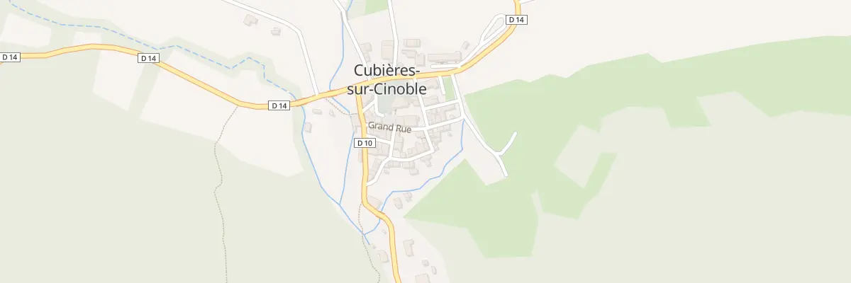 Plan du 26 Le Village à Cubières-sur-Cinoble