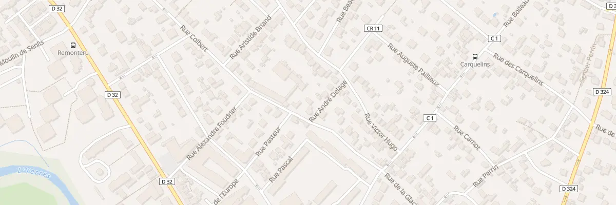 Plan du 22 Rue Colbert à Crosne