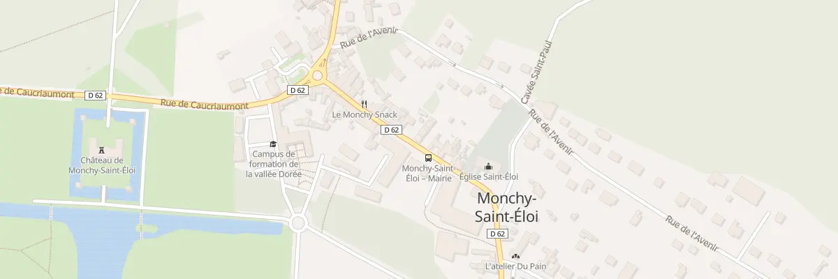 Plan du 21 Rue de la République à Monchy-Saint-Éloi