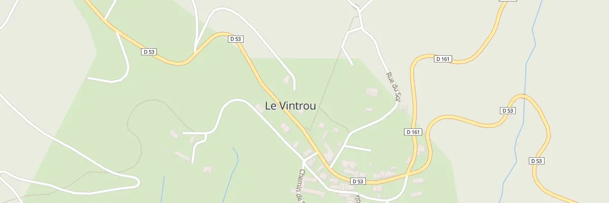 Plan du 4 Rte du Port de la Vicasse au Vintrou