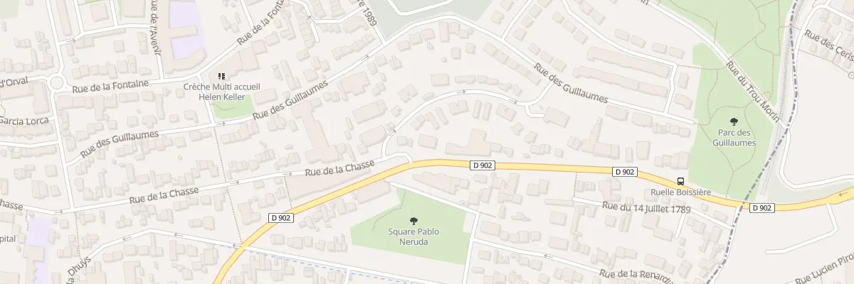 Plan du 290 Bd Gabriel Péri à Noisy-le-Sec