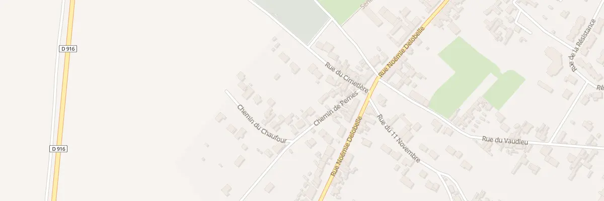 Plan du 4 Che du Chaufour à Burbure