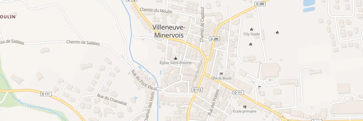 Plan du 14 Rue de la Capellanie à Villeneuve-Minervois