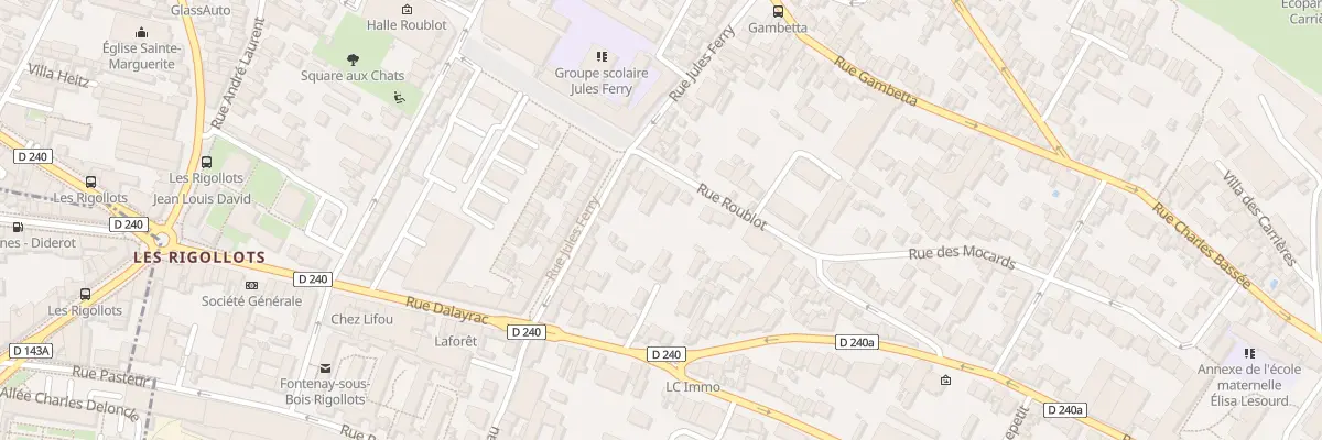 Plan du 41 Rue Roublot à Fontenay-sous-Bois