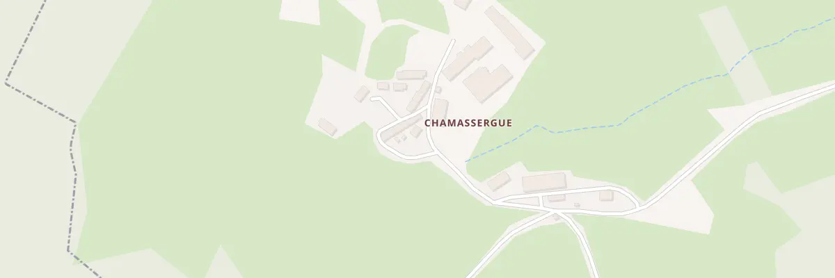 Plan du 9 Chamassergue à Rougnat