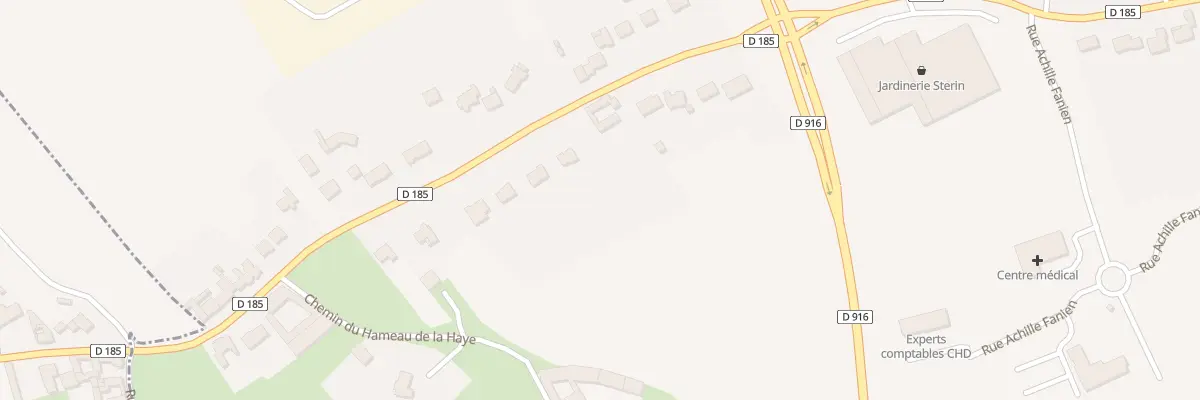 Plan du 74 Rue de la Haye à Lillers