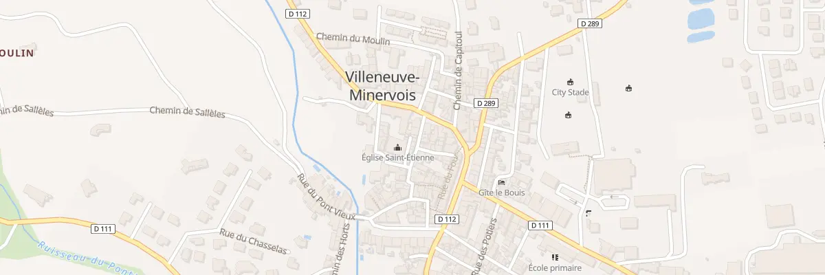 Plan du 6 Rue de la Capellanie à Villeneuve-Minervois