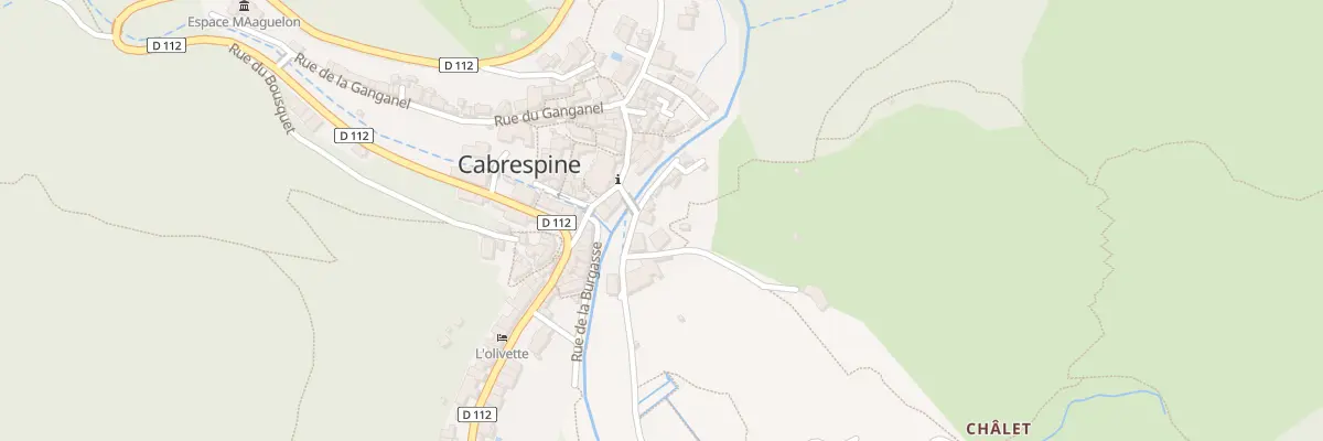 Plan du 2 Rue de la Rochele à Cabrespine