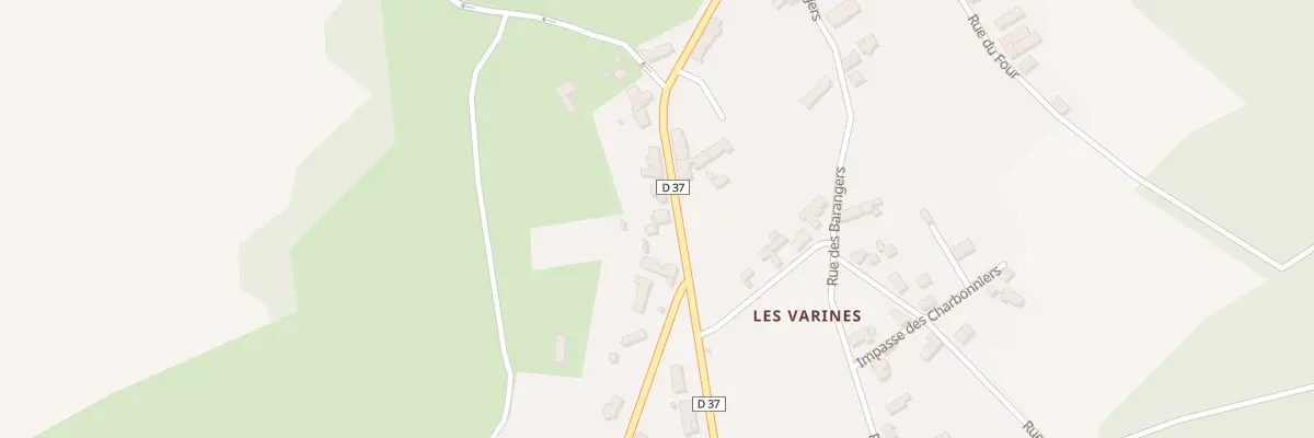 Plan du 51 Rue de la République à Uzay-le-Venon