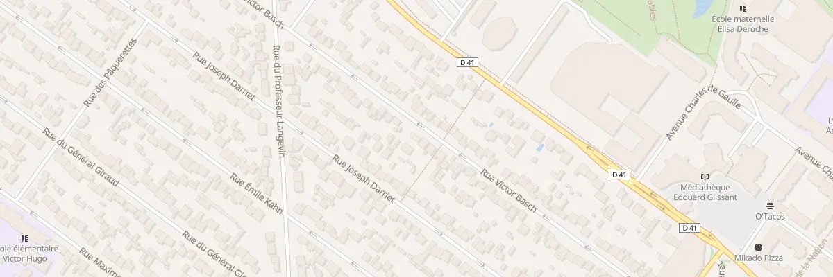 Plan du 63 Rue Victor Basch au Blanc-Mesnil