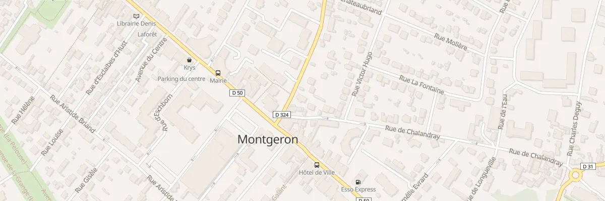 Plan du 4 Rue du Général Leclerc à Montgeron