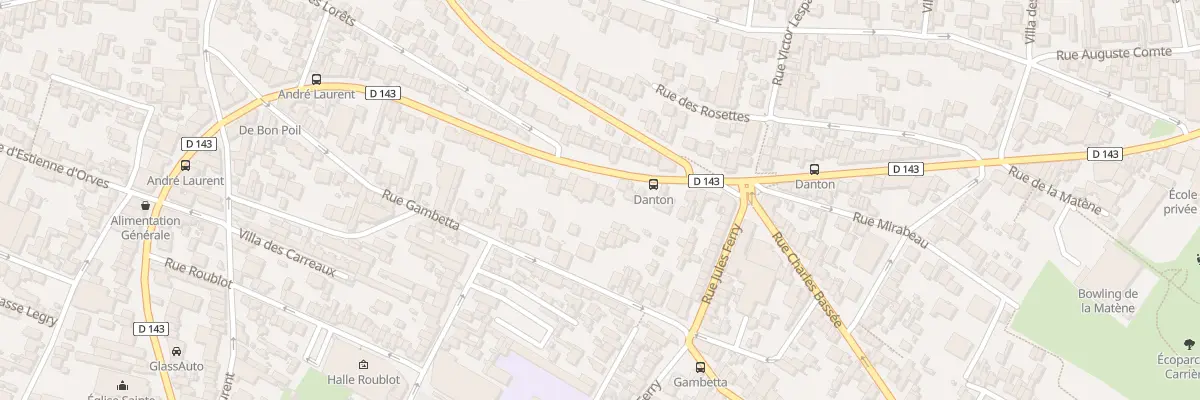 Plan du 144T Av de la République à Fontenay-sous-Bois