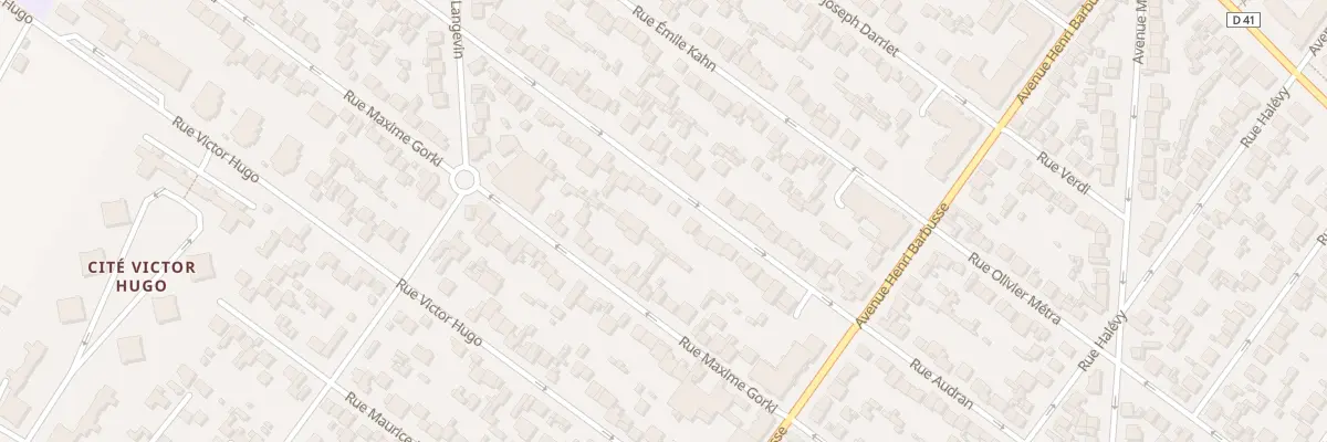 Plan du 23 Rue du Gen Giraud au Blanc-Mesnil