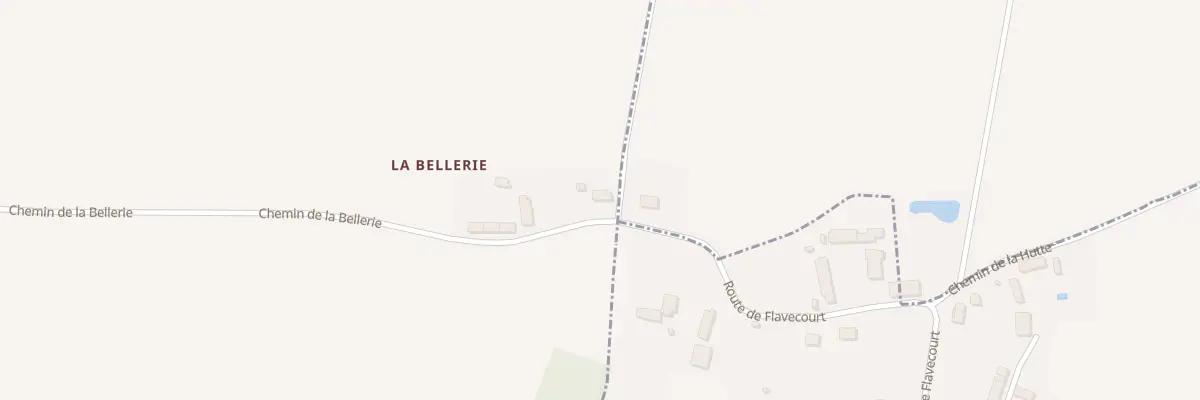 Plan du 635 Che de la Bellerie à Quiers-sur-Bezonde