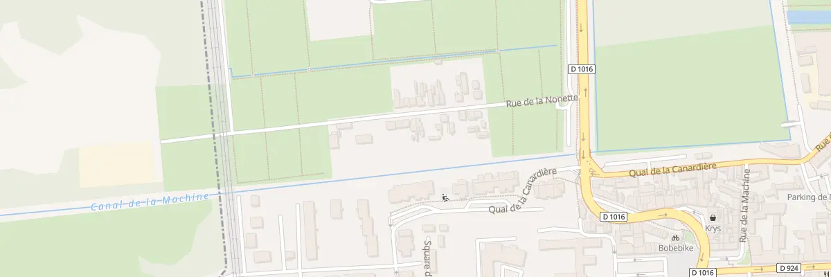 Plan du 15 Rue de la Nonette à Chantilly