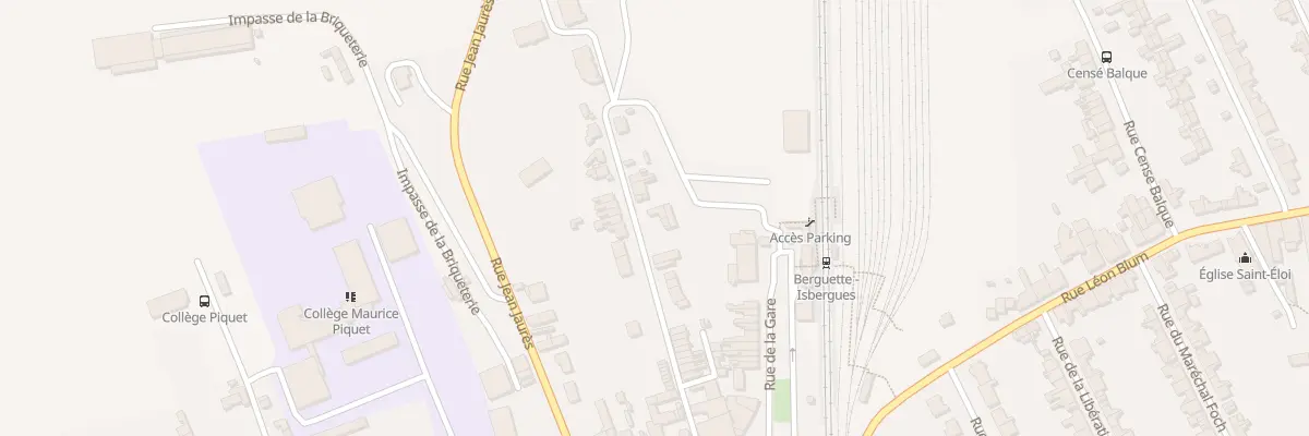 Plan du 39 Rue du Tonkin à Isbergues