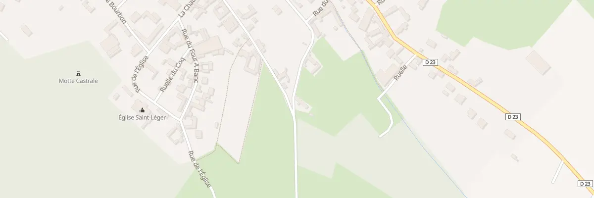 Plan du 9 Rue Basse du Mont Renard à Toutencourt