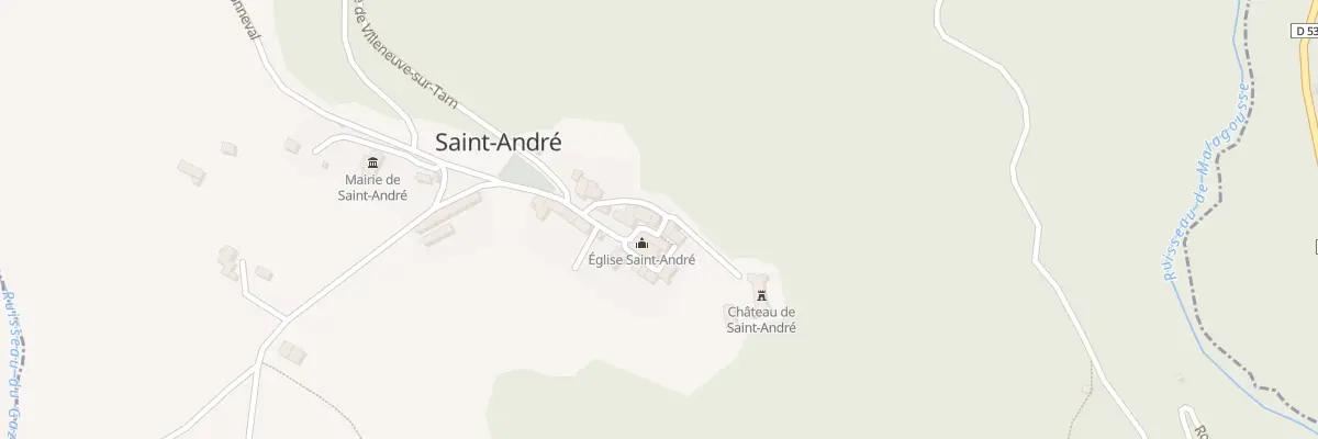 Plan du 5009 Saint Andre à Saint-André