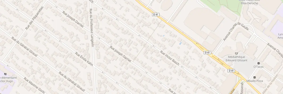 Plan du 59 Rue Victor Basch au Blanc-Mesnil