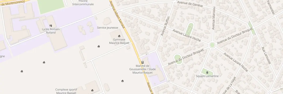 Plan du 42 Av Albert Sarrault à Goussainville