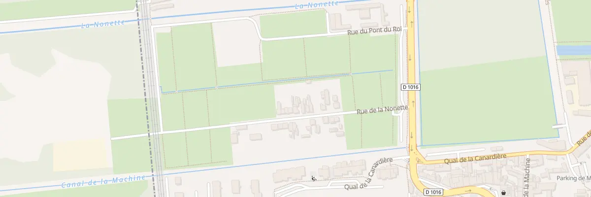 Plan du 14 Rue de la Nonette à Chantilly
