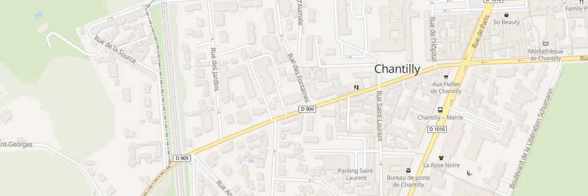 Plan du 18 Rue de Gouvieux à Chantilly