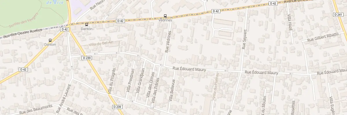 Plan du 136 Rue Édouard Maury à Fontenay-sous-Bois