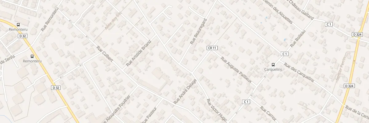 Plan du 40 Rue Victor Hugo à Crosne