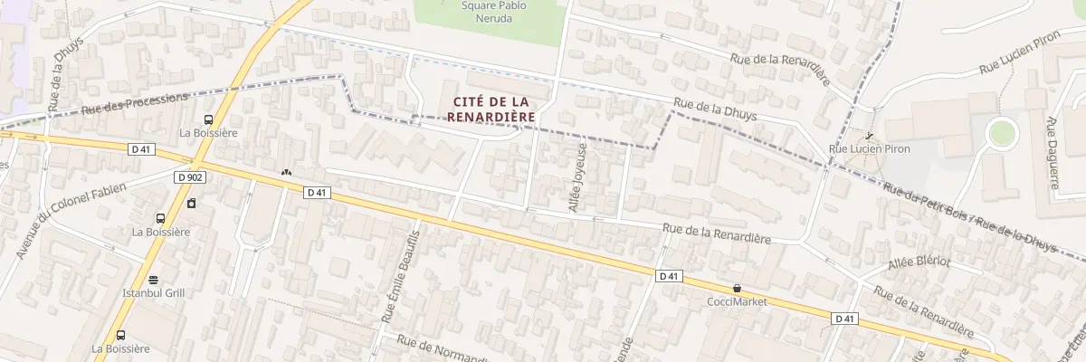 Plan du 4 All du Printemps à Montreuil