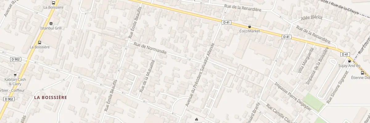 Plan du 147 Av Pdt Salvador Allende à Montreuil
