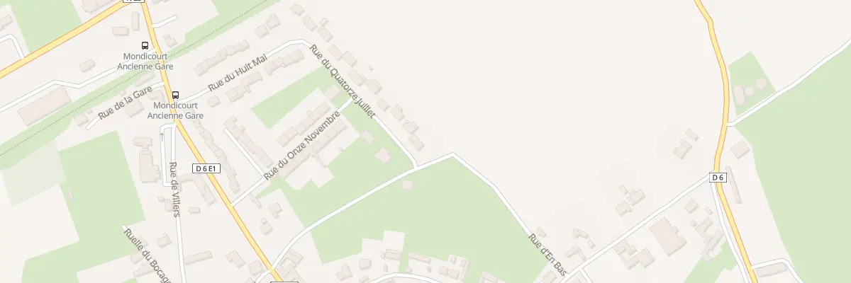 Plan du 19 Rue du 14 Juillet à Mondicourt