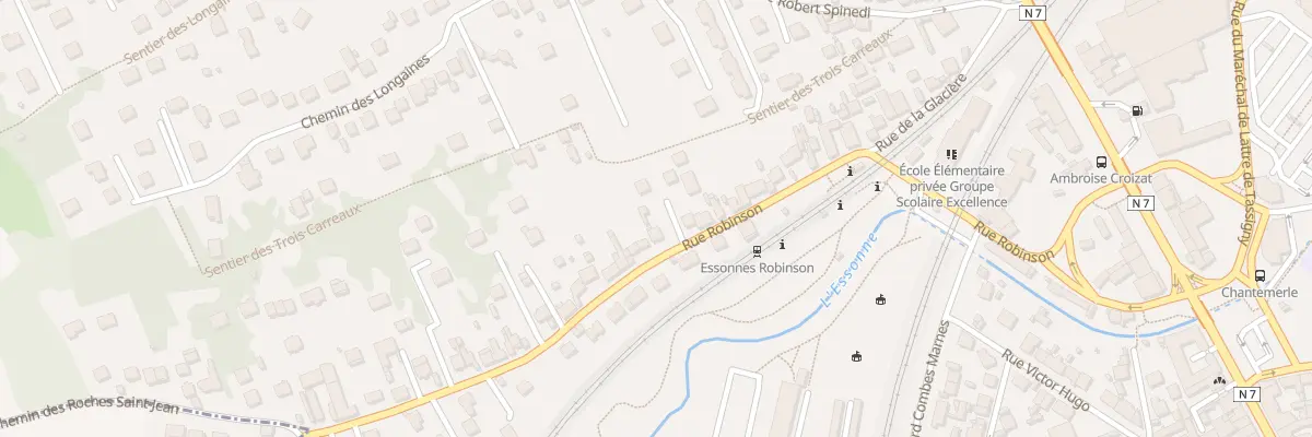 Plan du 48 Rue de Robinson à Corbeil-Essonnes