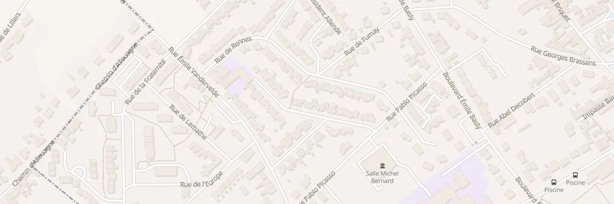 Plan du 22 Rue Malakoff à Auchel