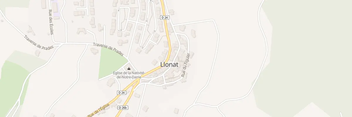 Plan du 47 Pla de Llounat à Los Masos