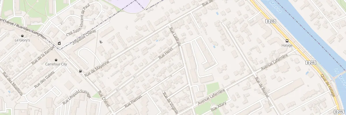 Plan du 5 Rue Henri à Créteil