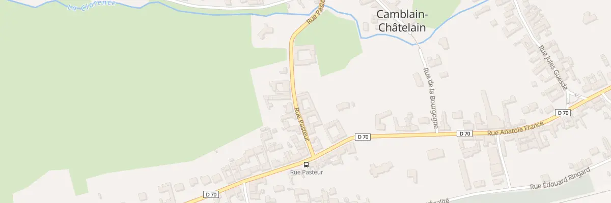 Plan du 5 Rue Pasteur à Camblain-Châtelain
